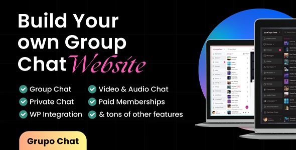 Grupo Chat v3.9 Nulled - Chat Room & Private Chat PHP Script