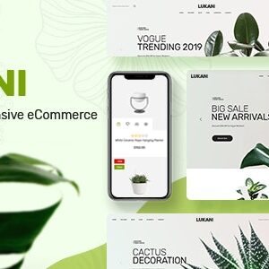 Lukani v1.1.5 Nulled – Plant Store Theme for WooCommerce WordPress