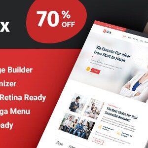 Bizix v2.1.4 Nulled – Corporate and Business WordPress Theme