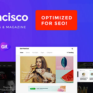 SanFrancisco v1.19 Nulled – MultiConcept Blog & Magazine WordPress Theme