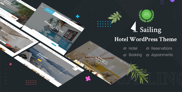 Sailing v4.2.9 Nulled - Hotel WordPress Theme