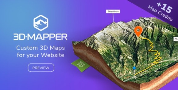 3D Map v1.0 Nulled – WordPress Plugin – 3D-Mapper Plugin Free