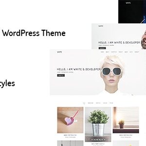 White v5.0 Nulled – Minimal Portfolio WordPress Theme