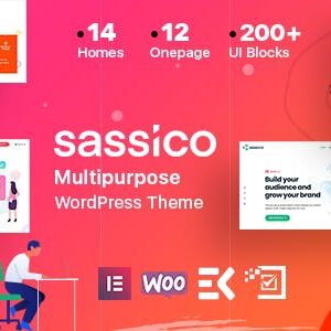 Sassico v3.6.0 Nulled – Multipurpose Saas Startup Agency WordPress Theme