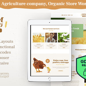 Farm Agrico v1.3.2 Nulled – Agricultural Business WordPress Theme