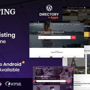 DWT v3.2.8 Nulled – Directory & Listing WordPress Theme