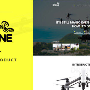 Drone v1.39 Nulled – Single Product WordPress Theme