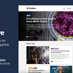 Gridlove v2.1.2 Nulled – Creative Grid Style News & Magazine