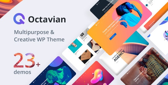 Octavian v1.17 Nulled - Creative Multipurpose WordPress Theme