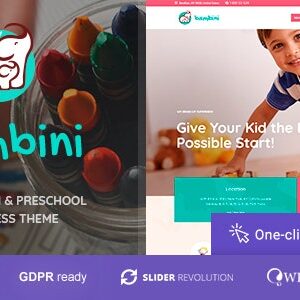 Bambini v1.1.7 Nulled – Kindergarten & Pre-School Theme