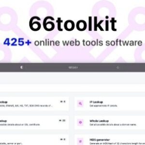 66toolkit v13.0.0 Nulled – Ultimate Web Tools System (SAAS) PHP Script
