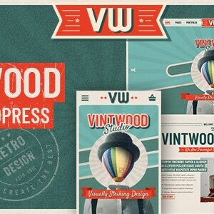 VintWood v1.1.3 Nulled – a Vintage, Retro WordPress Theme