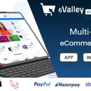 6valley Multi-Vendor E-commerce v2.0 Nulled – Complete eCommerce Mobile App + Admin Panel