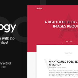 Typology v1.7.6 Nulled – Text Based Minimal WordPress Blog Theme