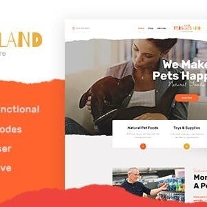 Pets Land v1.2.7 Nulled – Domestic Animals Shop & Veterinary WordPress Theme
