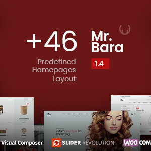 Mr.Bara v2.0.2 Nulled – Responsive Multi-Purpose eCommerce Theme