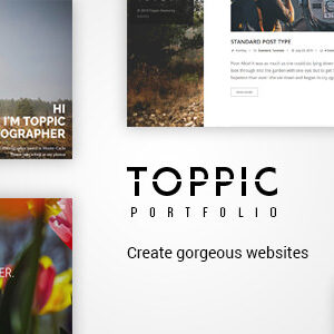 TopPic v4.2 Nulled – Portfolio Photography Theme