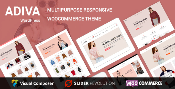 Adiva v3.3 Nulled - eCommerce WordPress Theme