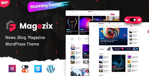Magezix v1.0.7 Nulled - WordPress Newspaper Magazine Theme