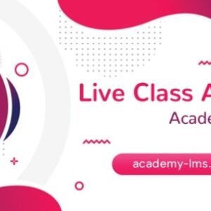 Academy LMS Live Streaming Class Addon v1.1 Free