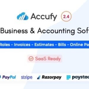 Accufy v2.4 Nulled – SaaS Business & Accounting Software Free