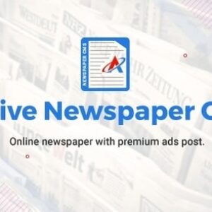 Active Newspaper CMS v3.1 Nulled PHP Script