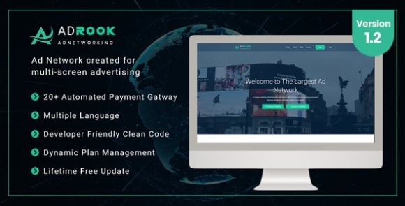 AdsRock v1.2 – Ads Network & Digital Marketing Platform Nulled