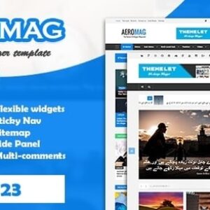 AeroMag v1.2 Nulled – News & Magazine Responsive Blogger Template