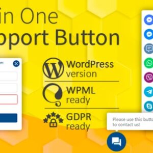 All in One Support Button v2.2.3 Nulled – Callback Request. WhatsApp, Messenger, Telegram, LiveChat