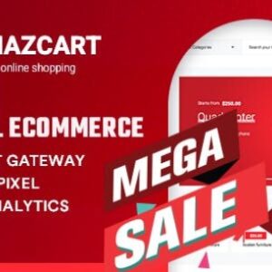 AmazCart v1.9 Nulled – Laravel Ecommerce System CMS Script