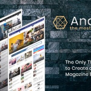 Anartisis v1.7.3 Nulled – News & Magazine Blogger Theme FREE