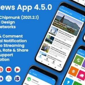 Android News App v4.5.0 – Nulled Codecanyon Apps Source Code