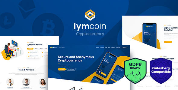 Lymcoin v1.3.10 Nulled - Cryptocurrency & ICO WordPress Theme