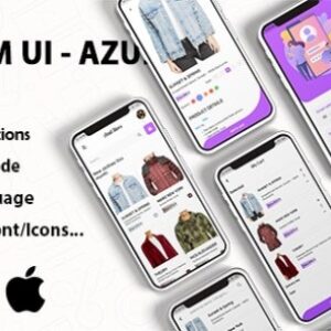 Azul v1.0 Nulled – WooCommerce & Shopify Theme Ui Kit App Source