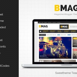 BMAG v2.1.1 Nulled – Magazine Responsive Blogger Template
