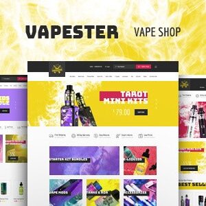 Vapester v1.1.10 Nulled – Creative Cigarette Store & Vape Shop WooCommerce Theme