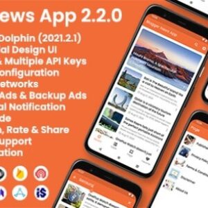 Blogger News App v2.2.0 Nulled – Blogger API v3 App Source Code