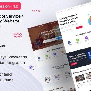 Bookapp v1.0 Nulled – Multivendor Service / Appointment Booking Laravel Website (Subscription Based)