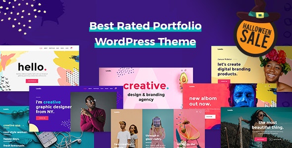 Leedo v2.0.2 Nulled - Modern, Colorful & Creative Portfolio WordPress Theme
