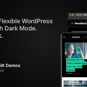 Newsblock v1.2.5 Nulled – News & Magazine WordPress Theme with Dark Mode