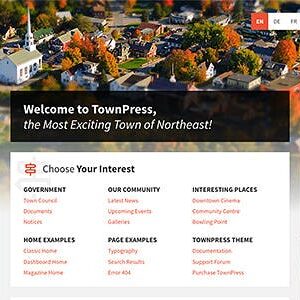 TownPress v3.8.10 Nulled – Municipality WordPress Theme