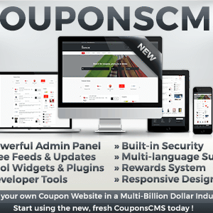 Coupons CMS 7 Nulled Script v7.50