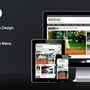 Deco Mag v1.1 Nulled – Responsive Magazine Blogger Template Free