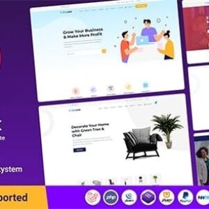 Dizzcox v2.3 Nulled – Multipurpose Website & Business Management System CMS Laravel Script