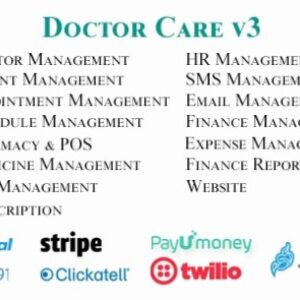 Doctor Care v3 (11 May 2022) Nulled – Diagnostic Center / Doctors Chamber Management System Script