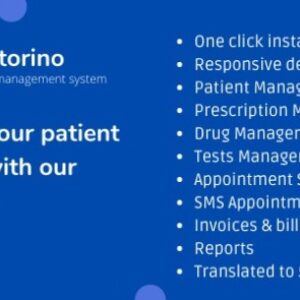 Doctorino v3.1 Nulled – Doctor Chamber / Patient Management System Script