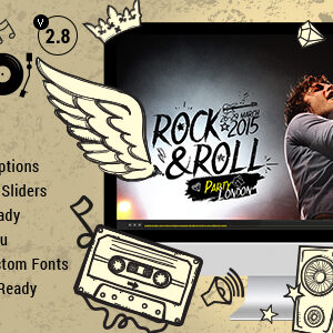 Odio v5.5 Nulled – Music WP Theme For Bands, Clubs, and Musicians