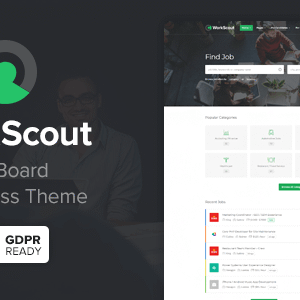 WorkScout v3.0.21 Nulled – Job Board WordPress Theme