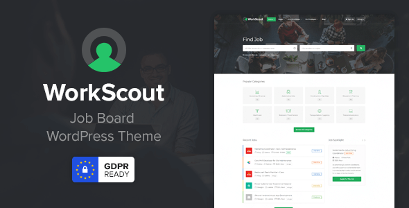WorkScout v3.0.21 Nulled - Job Board WordPress Theme
