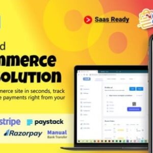 Ecom v1.5.1 Nulled – Fast Multi Store Front Builder (SaaS) Script